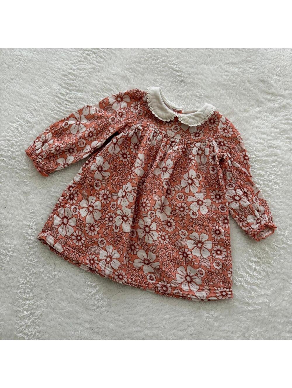 18m Muslin Floral Dress